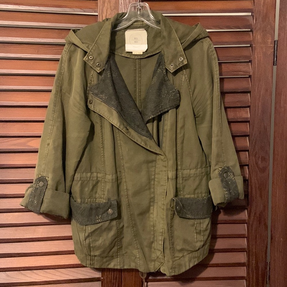 Anthropologie Hei Hei Anorak, size M